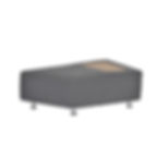 Mosaico medium modular seating with tray