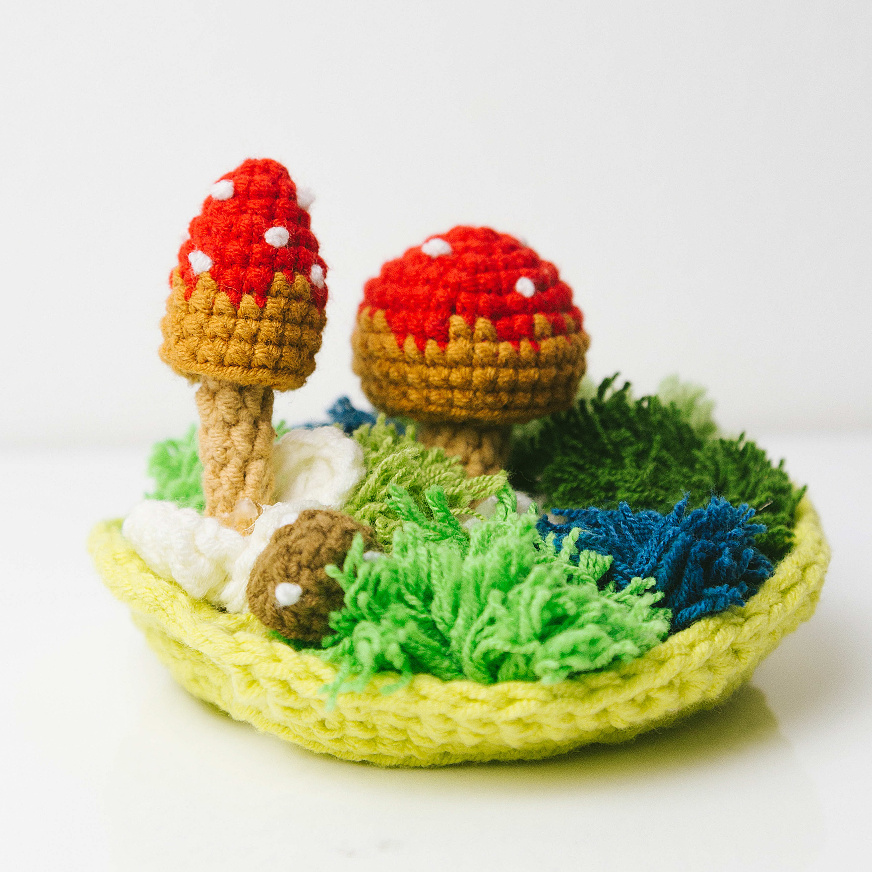 Green Mushroom Pot
