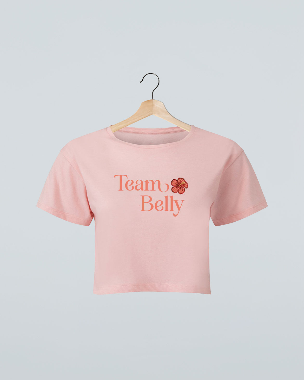 Crop top brodé Team Belly