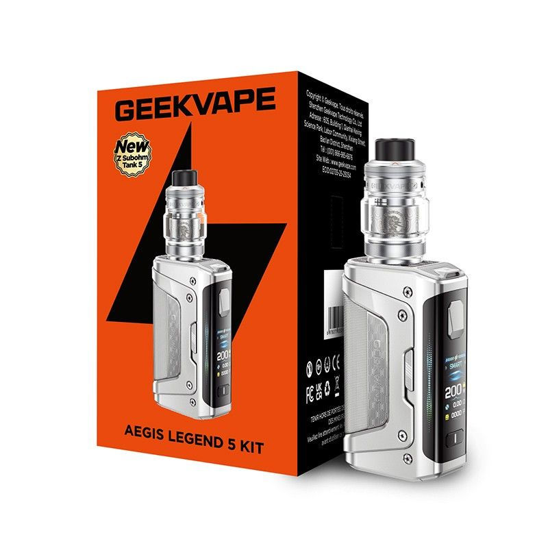 Kit Aegis Legend 5 – Geekvape Frost Silver