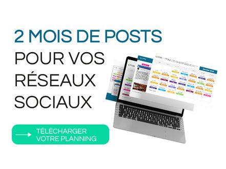 2 mois de contenus pour vos réseaux sociaux ! Janvier Février 2025