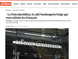 Le Pain Quotidien, le café-boulangerie belge qui veut séduire les Français