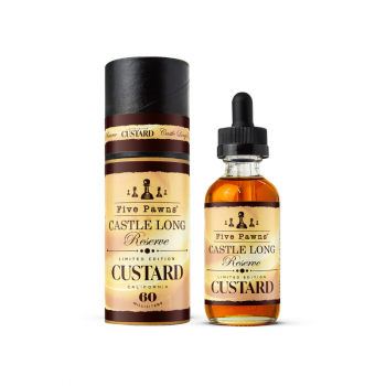 Castle Long Reserve Custard Limited Edition Five Pawns 50ml – Castle Long Reserve Custard Limited Edition Five Pawns 50ml