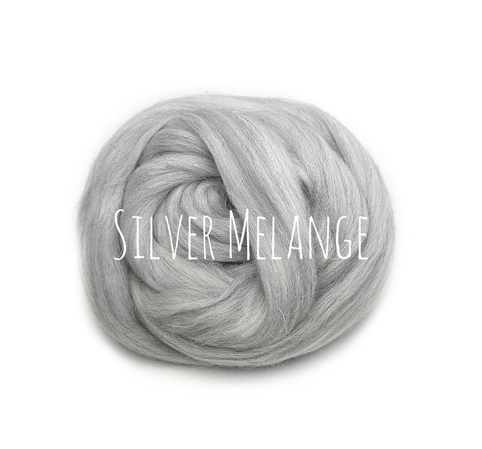 Super Chunky Wool - Silver Melange