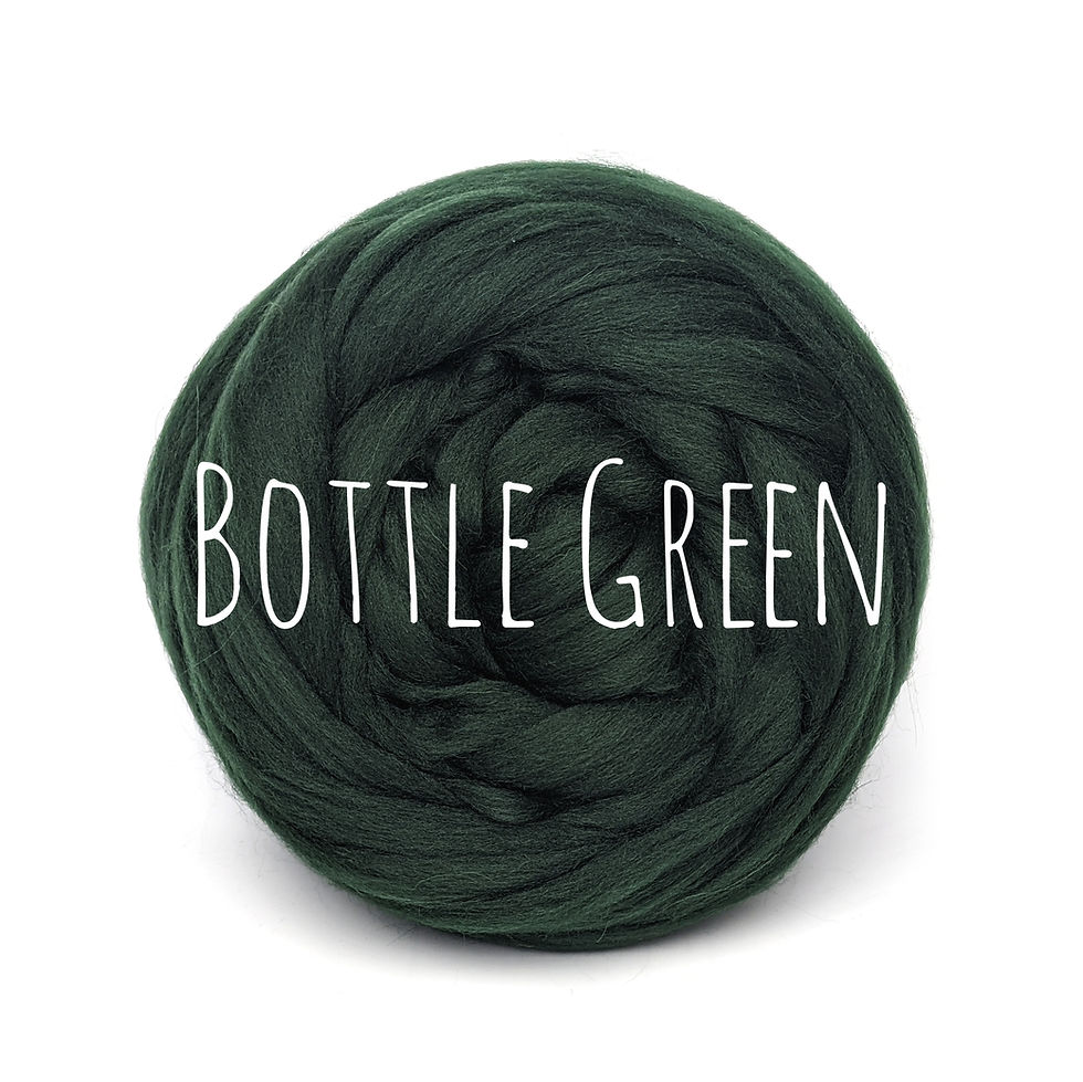 Super Chunky Wool - Bottle Green