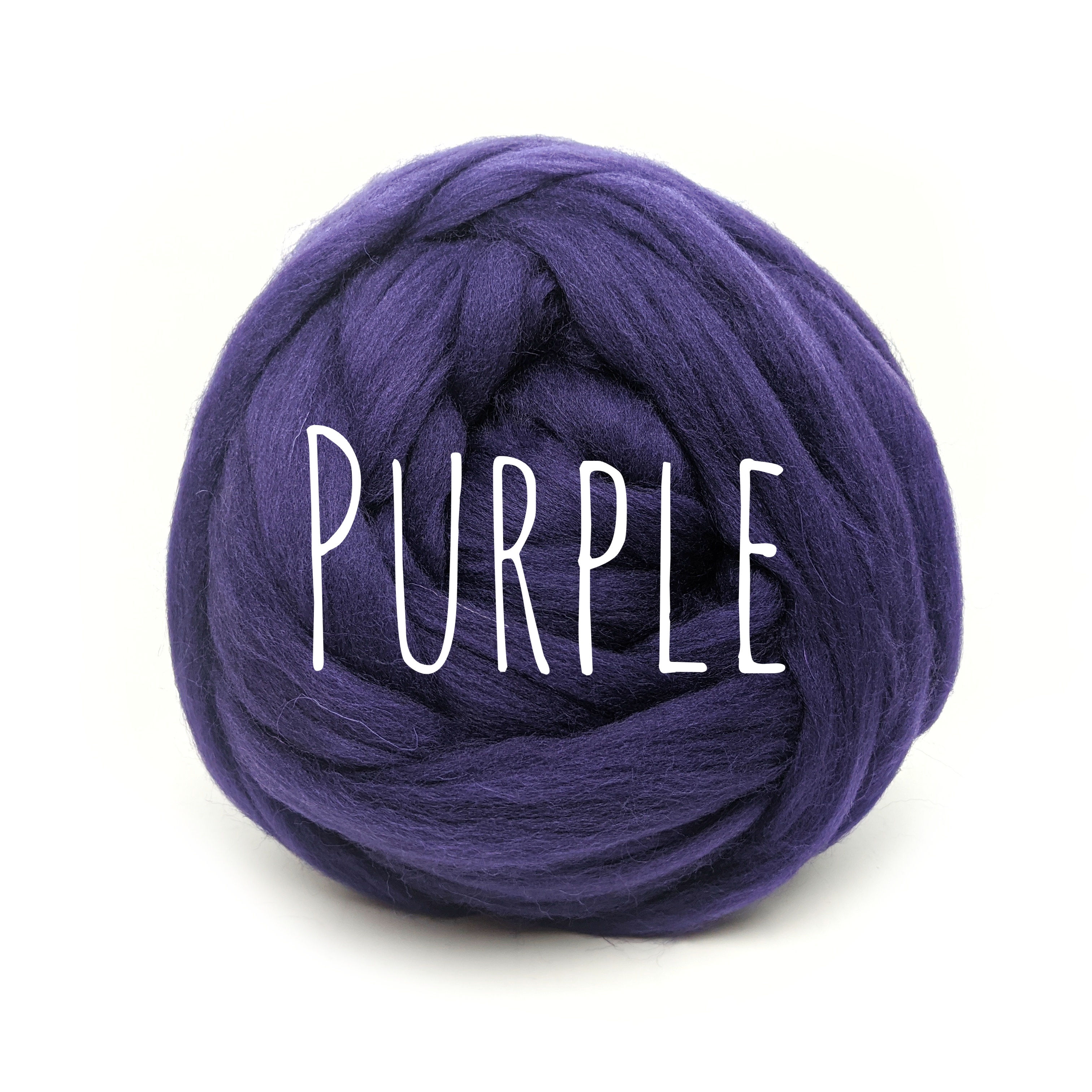 Super Chunky Wool - Purple