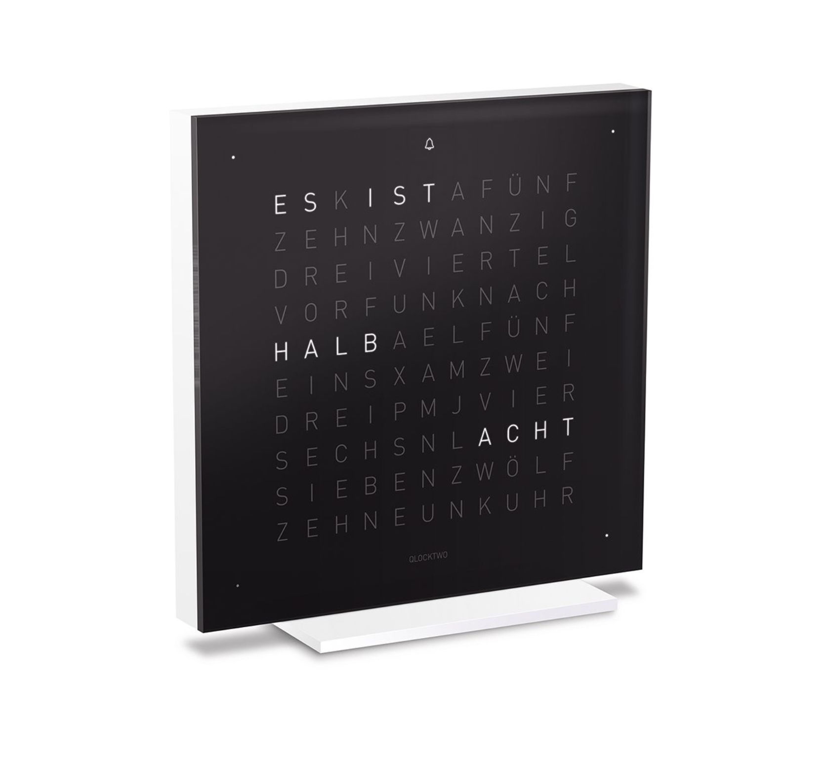 Qlocktwo TOUCH PURE black ice tea