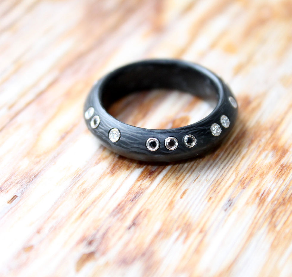 Miniaturbild: Schwab COSMOS Ring Carbon Platin