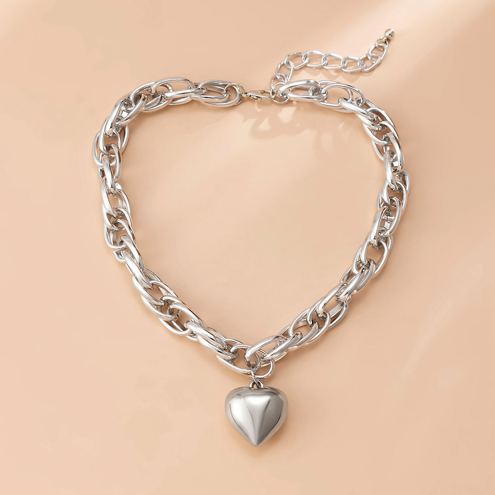 Thumbnail: Heart Pendant Necklace