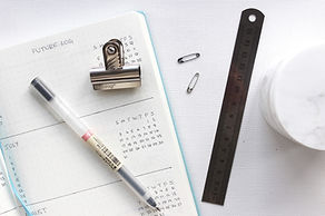 Organized Desk Supplies