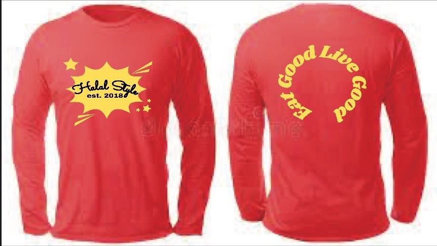 Red/Yellow Long sleeve T