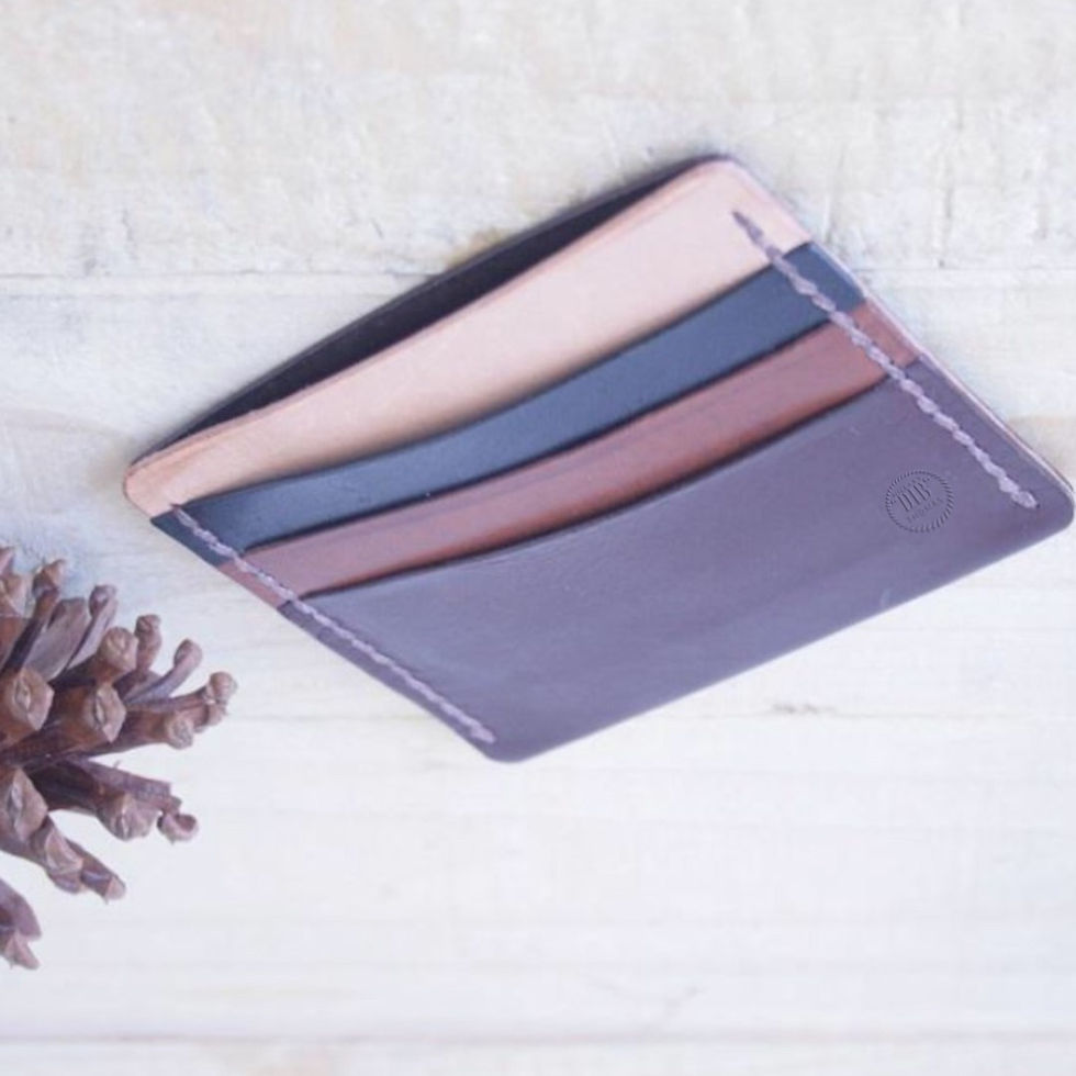 Hillary 'Dib' Thomas tri-card minimal wallet