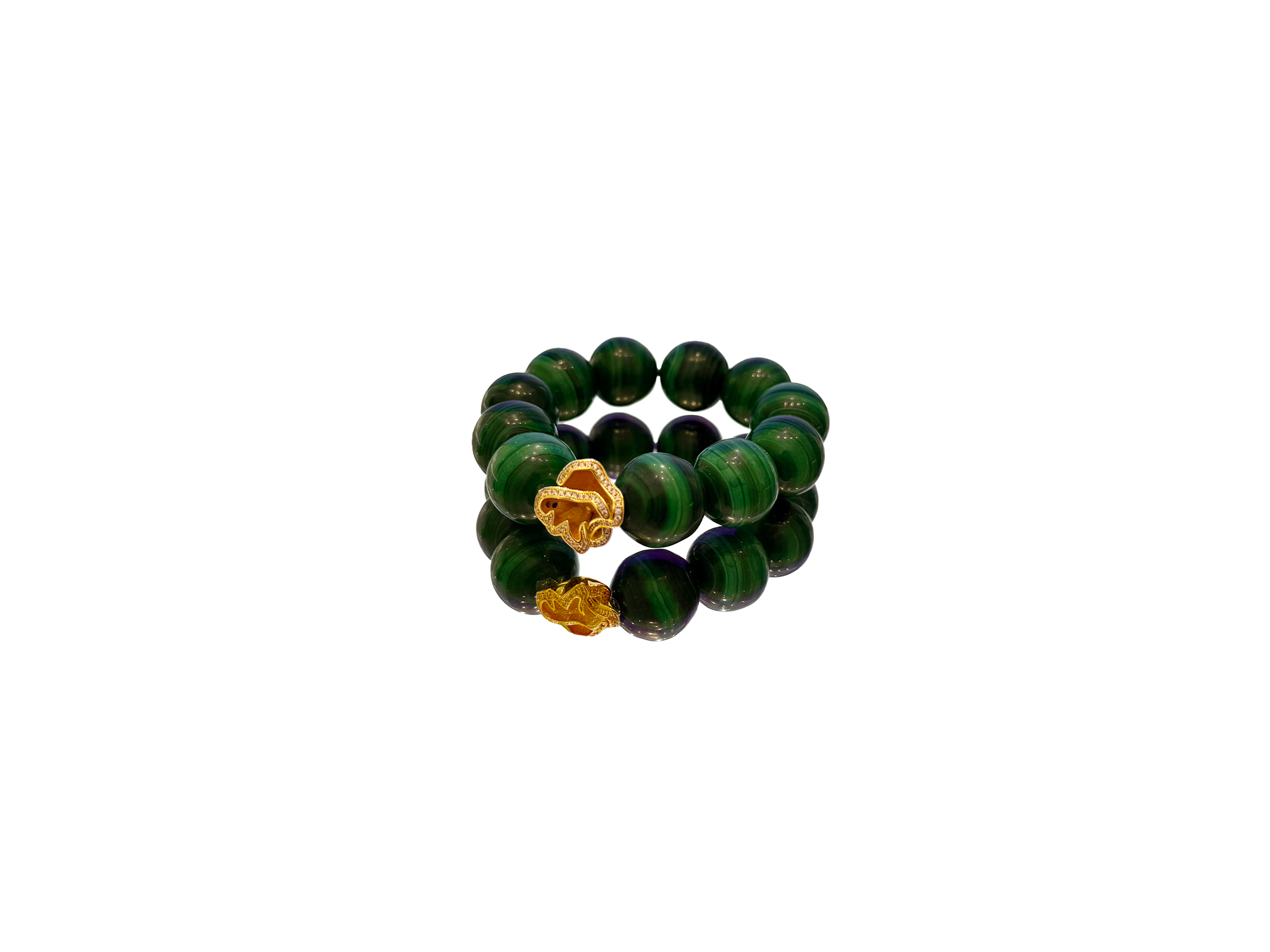 Emerald Shield Bracelet