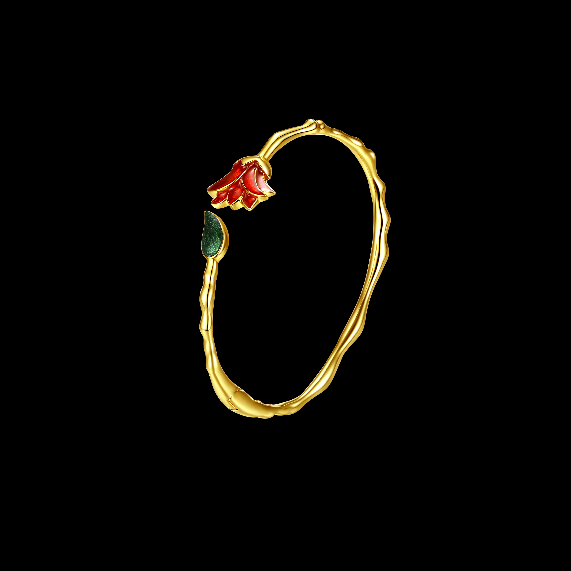 玫瑰葬树枝手镯