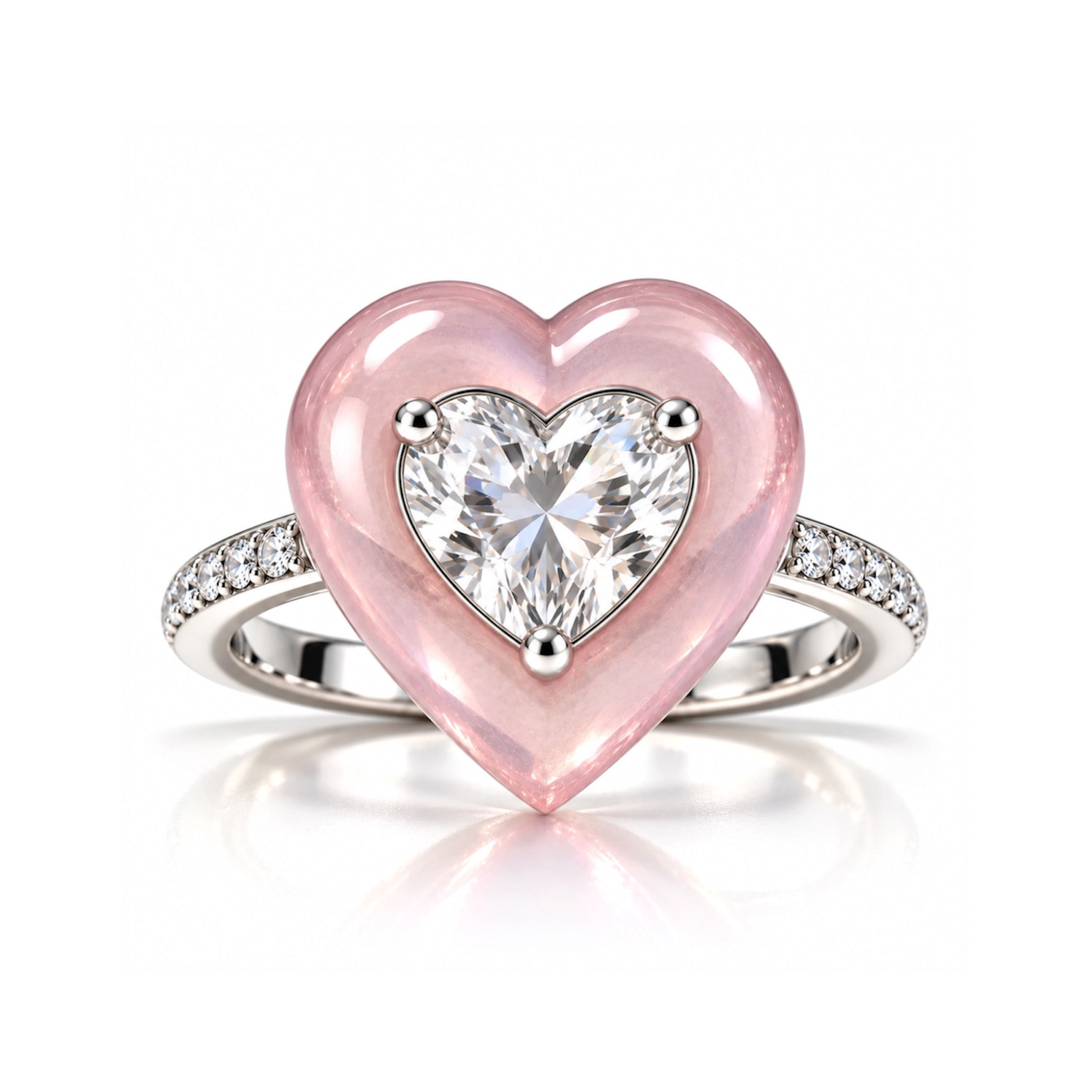 Lovelume - Pink Quartz Ring