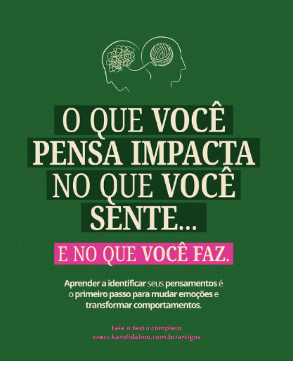 Entenda como seus pensamentos influenciam emoções e comportamentos e como a terapia hipnossistêmica ajuda a transformar padrões inconscientes.