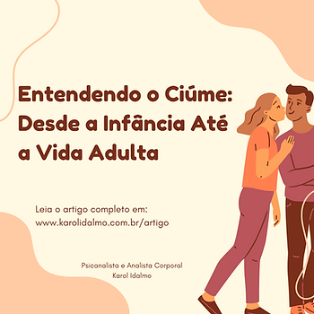 Post sobre o ciúme