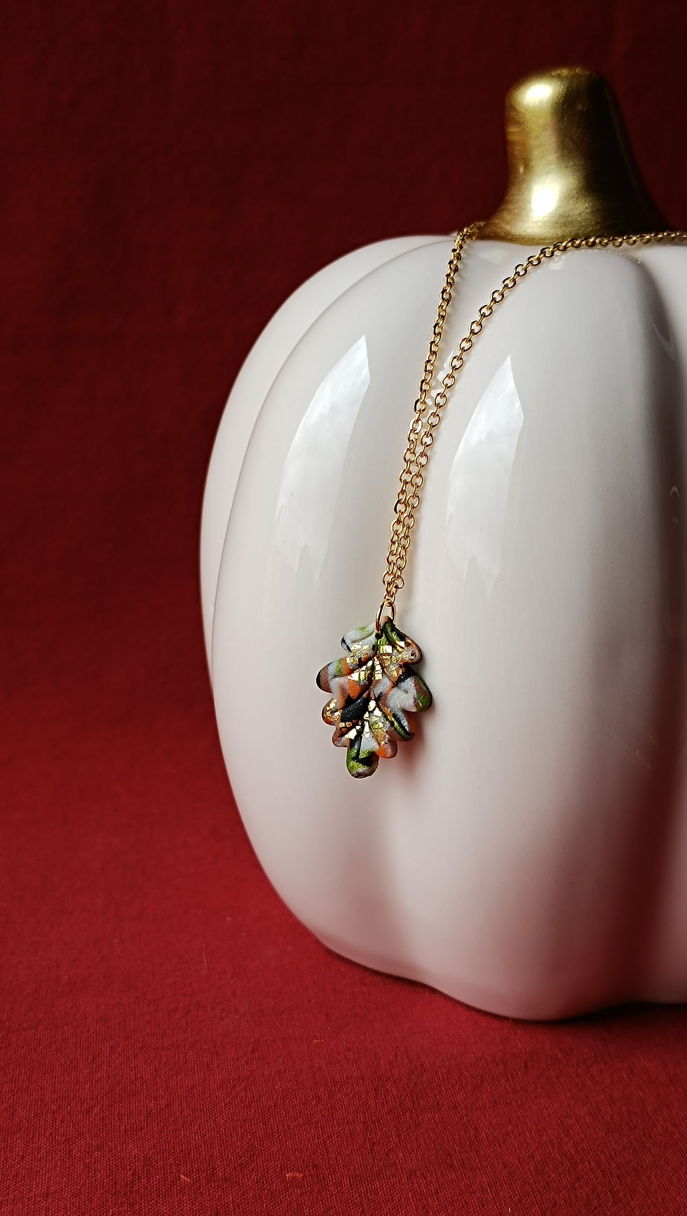 Collier Feuille Balade en Forêt