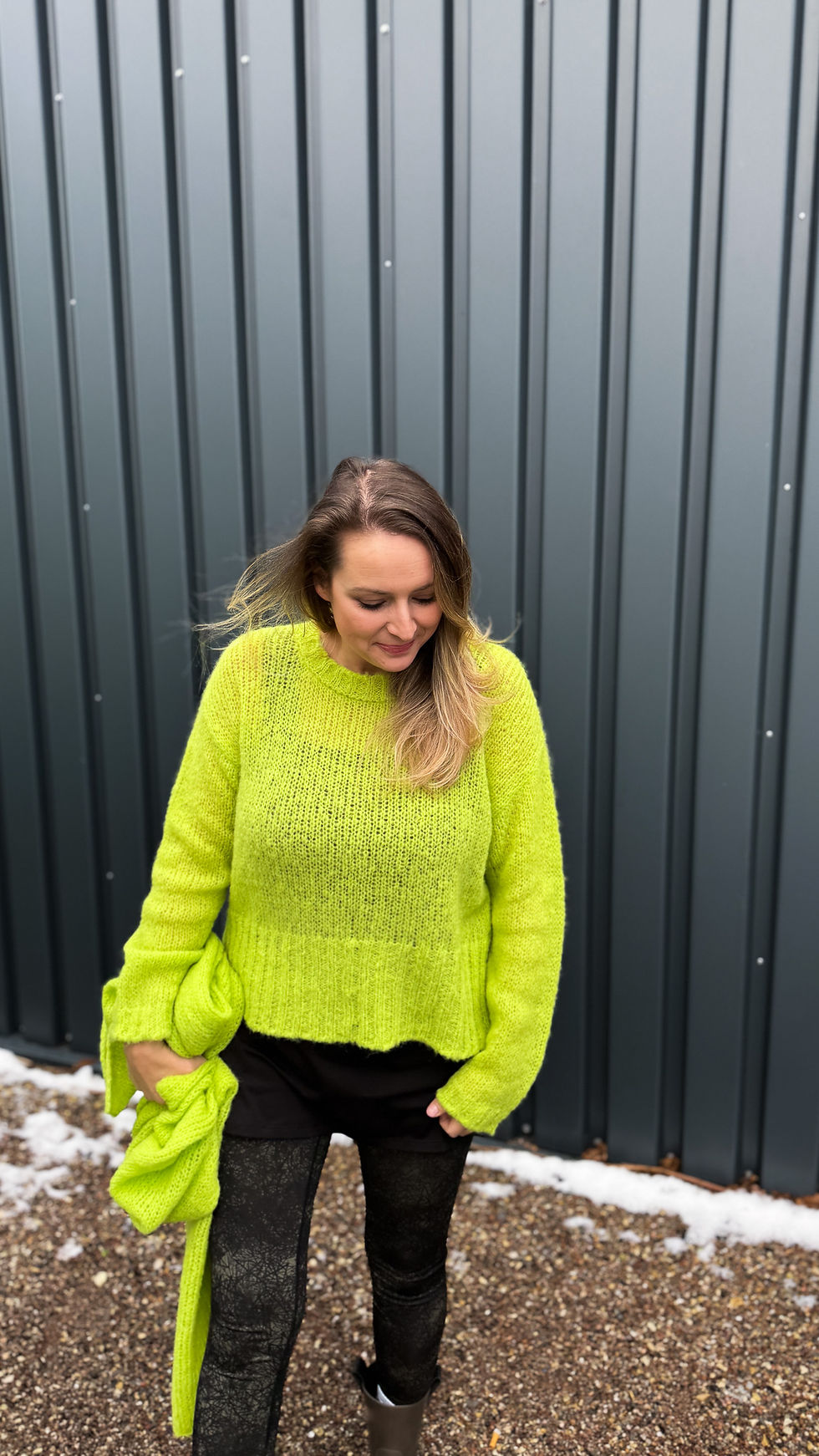 Miniaturbild: Pullover // ADA - lime