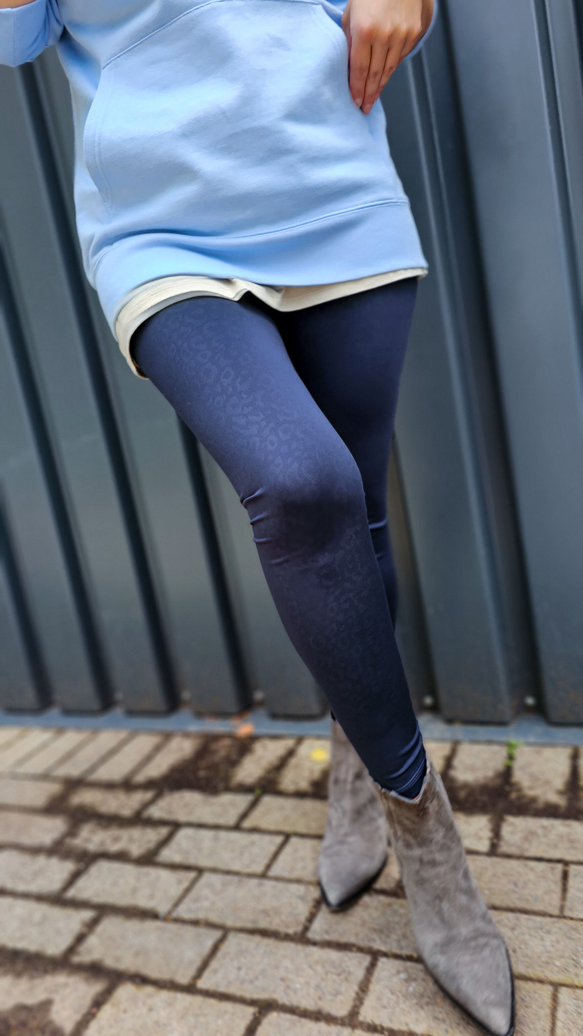 Leggings // BE WILD - midnight blue