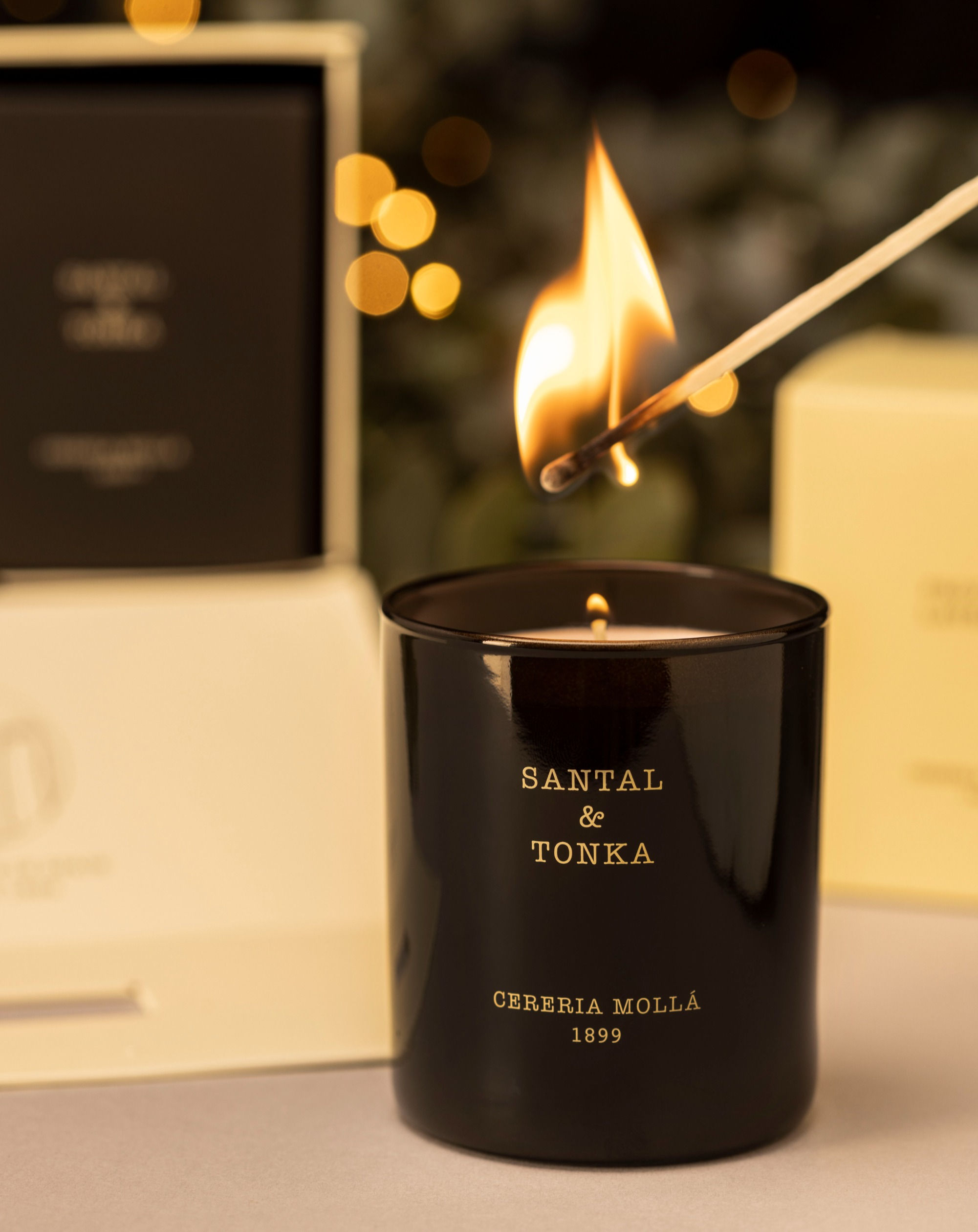 Duftkerze // Santal & Tonka