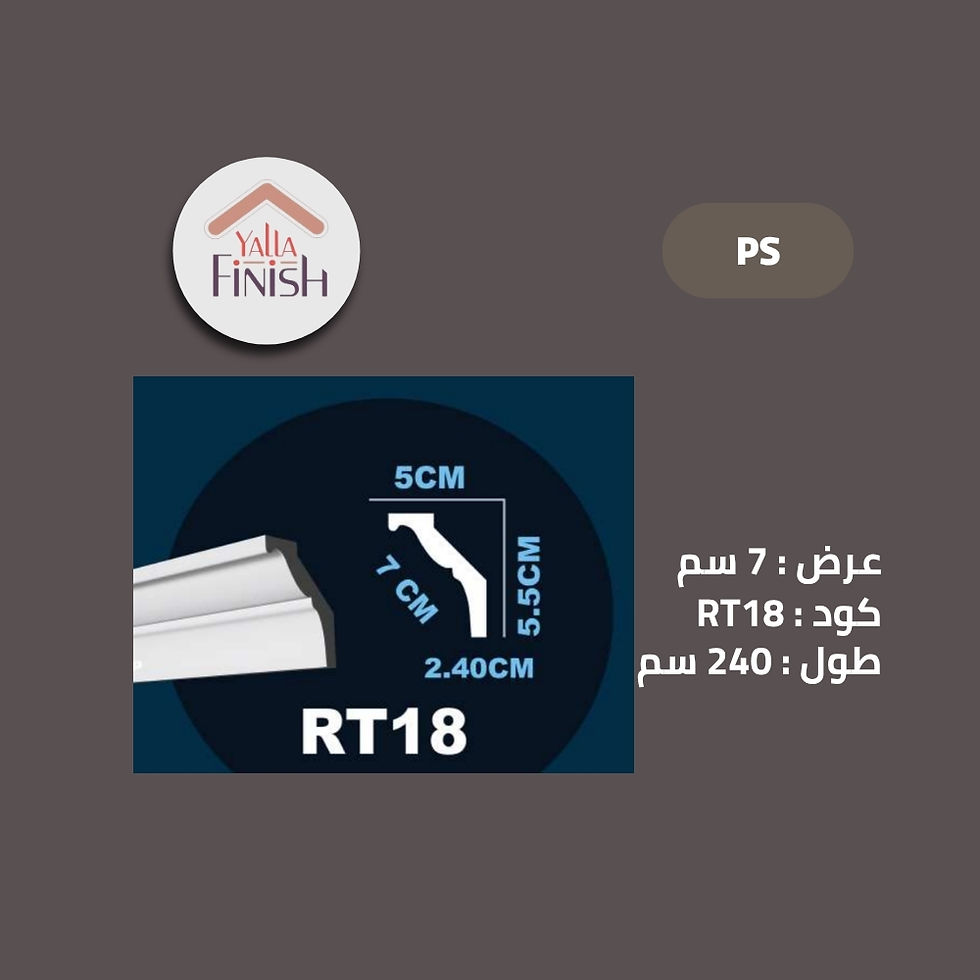 كرانيش بي اس عرض 7 سم مقاوم للرطوبة السعر للعود