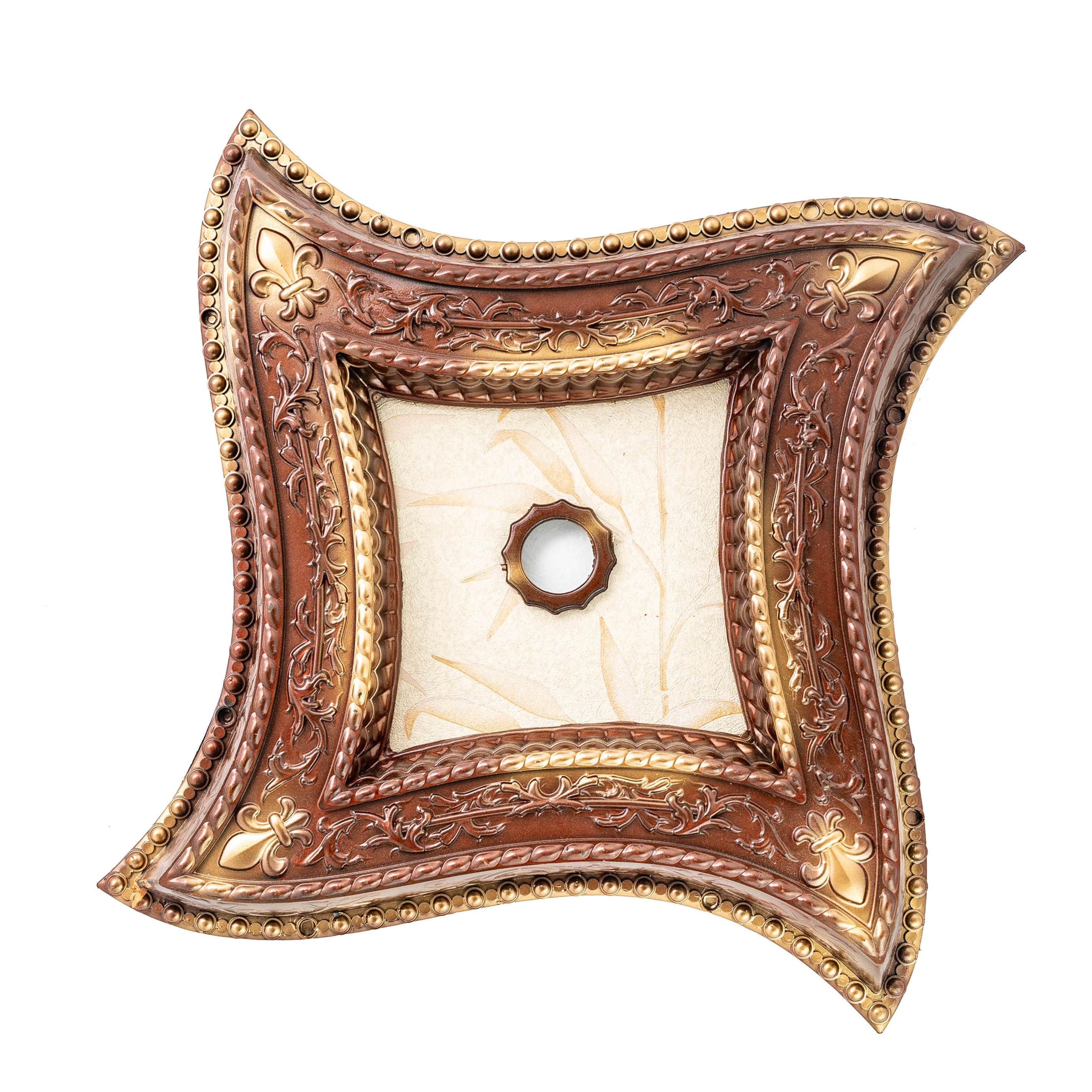 Medallion Butterfly Luminous Brown