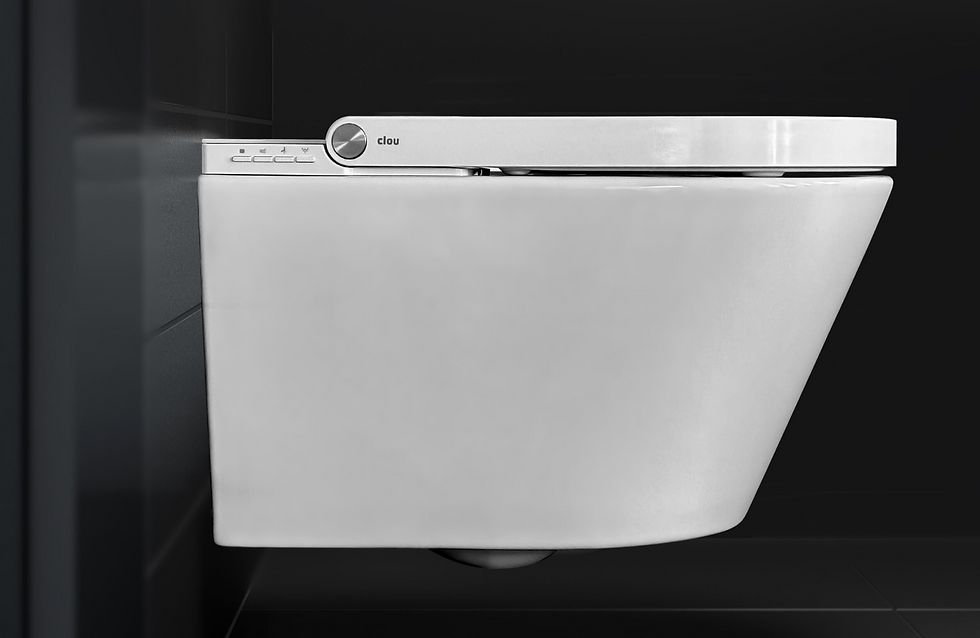 Miniaturbild: CLEVER Dusch-WC mit Turbospülung