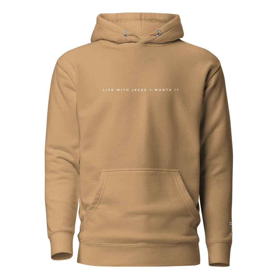 Thumbnail: Life With Jesus Hoodie (Dark)