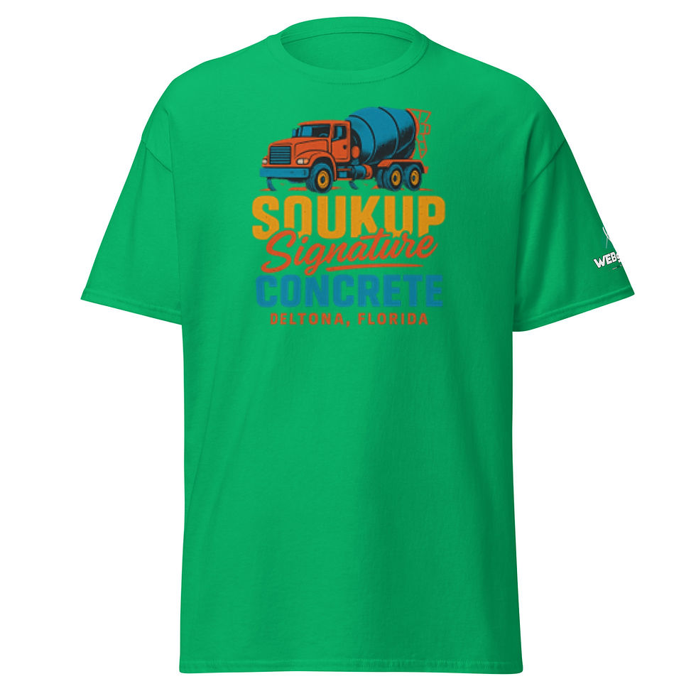 Thumbnail: Soukup Signature Concrete Tropical Unisexy classic tee