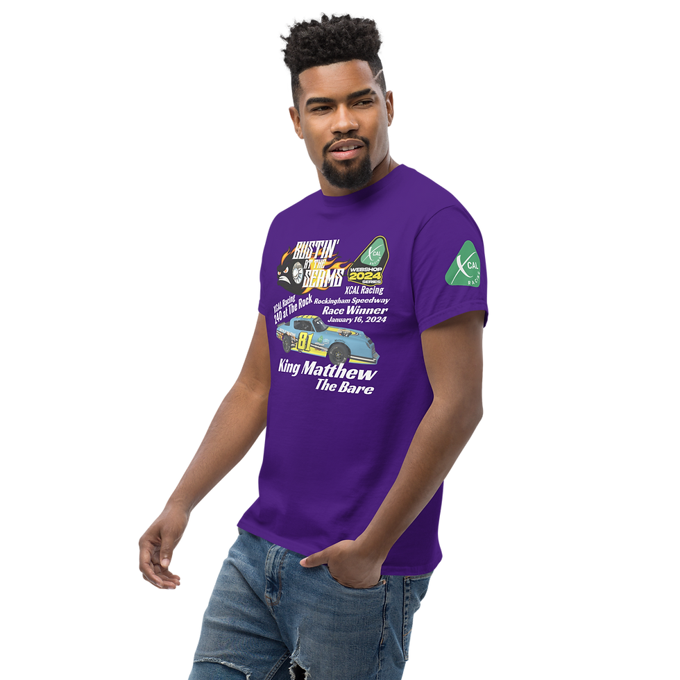 Thumbnail: Matthew Bare XCAL Racing 240 Winner Men's classic tee