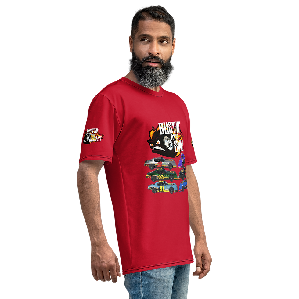 Thumbnail: Jaydogg Bustin at the Seams Men's t-shirt (Red)