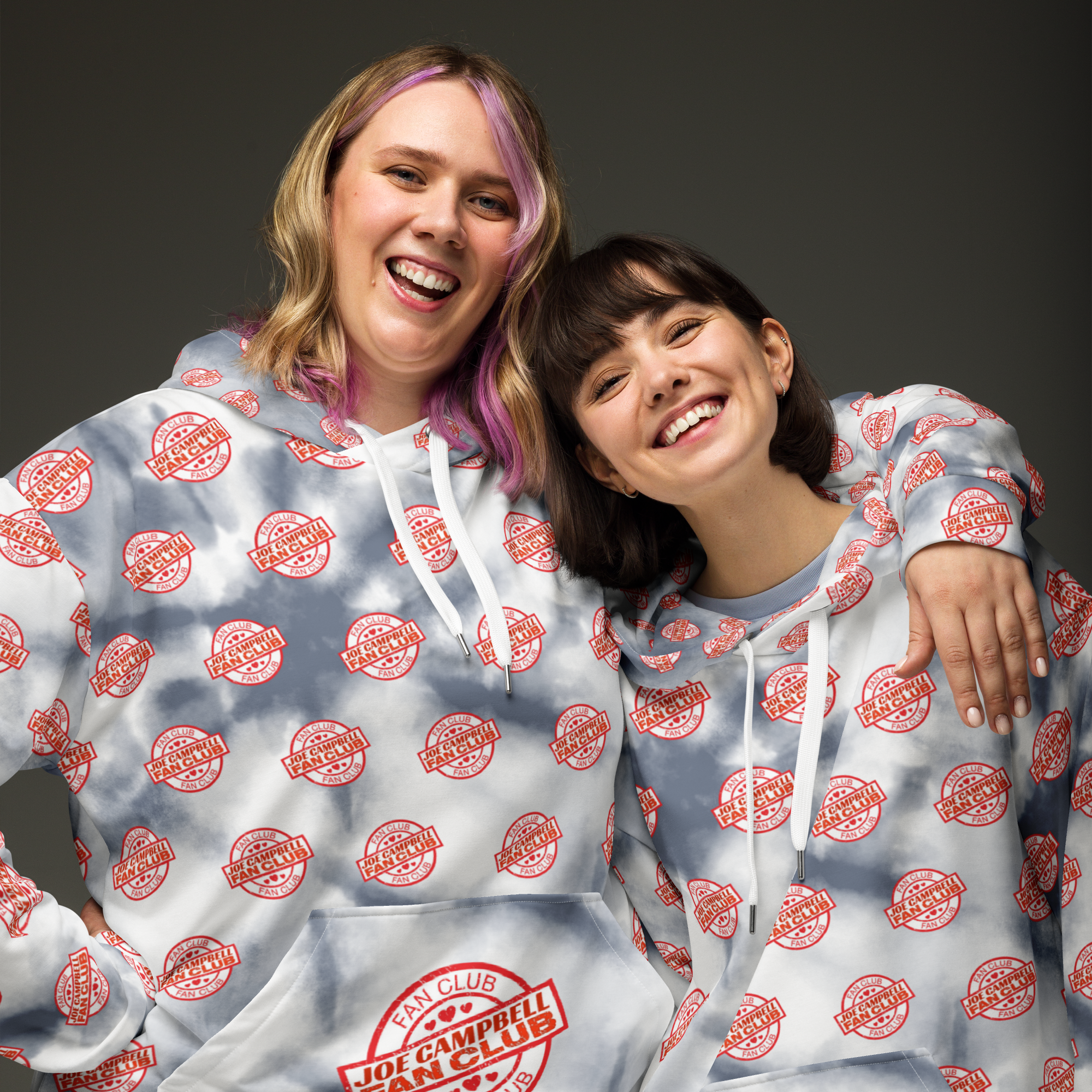 Joe Campbell Fan Club (On the Hood) Unisexy Hoodie