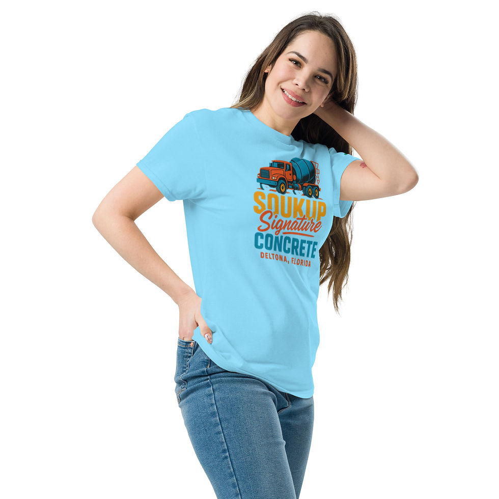 Thumbnail: Soukup Signature Concrete Tropical Unisexy classic tee