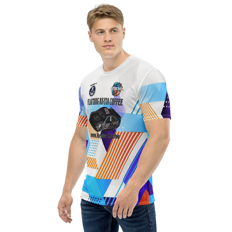 Thumbnail: Flaming Karma Coffee Men's t-shirt