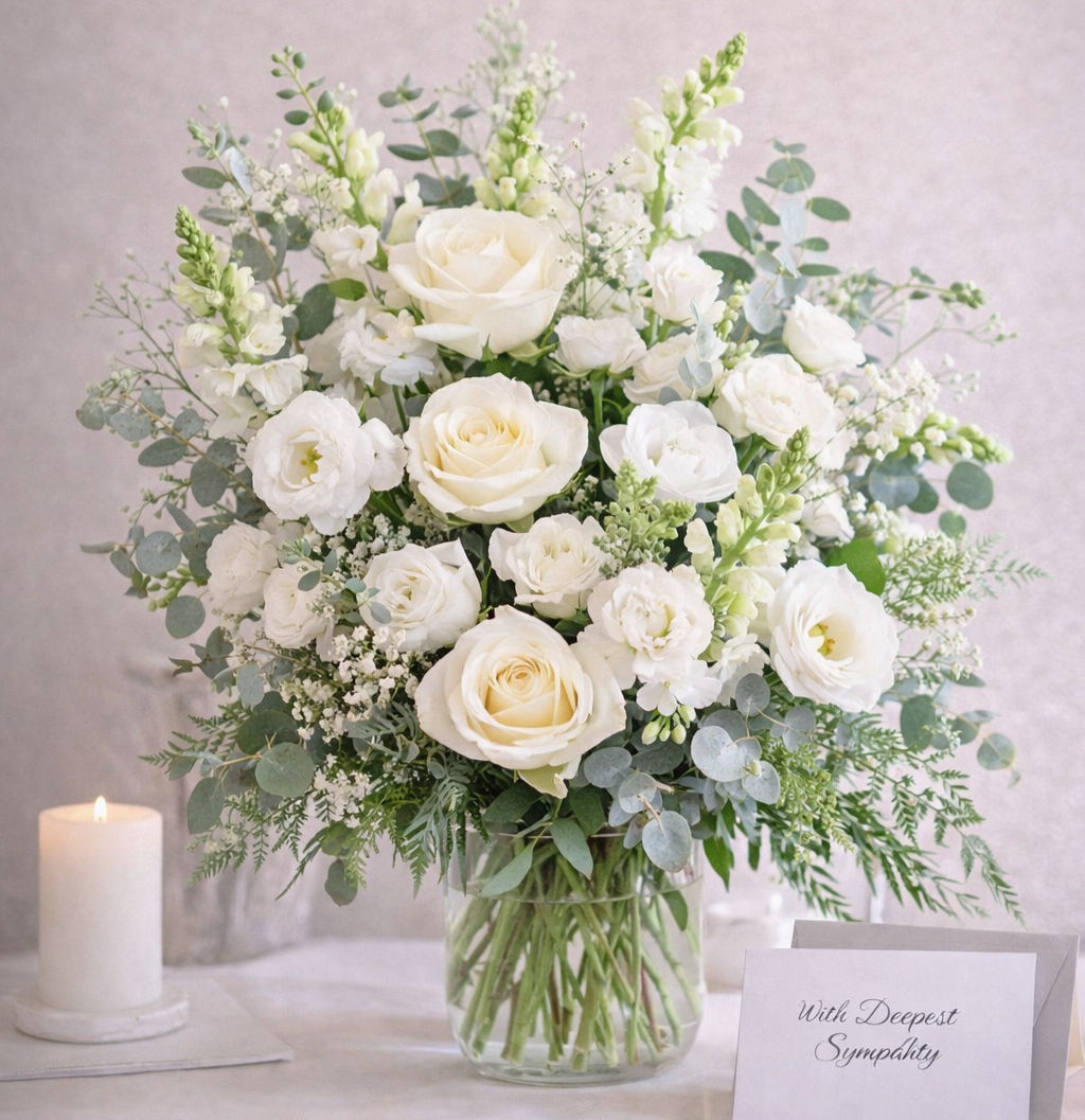 π Peaceful Garden Sympathy Bouquet