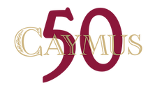 Caymus 50 golf ball logo.png