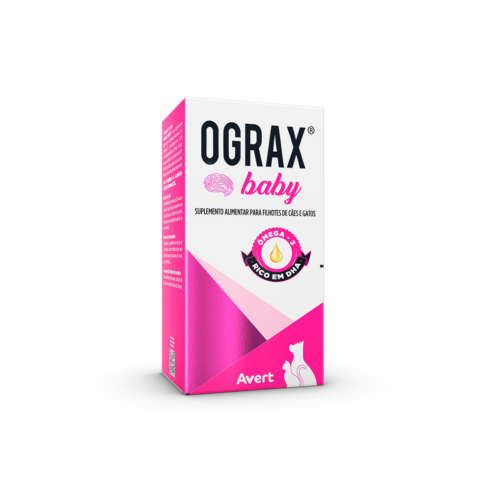Suplemento Avert Ograx Baby para Cães e Gatos 30 ml
