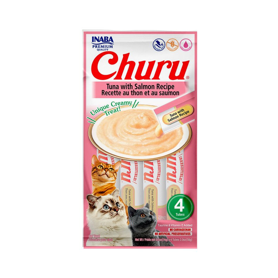Petisco Líquido Churu Sabor Atum com Salmão
