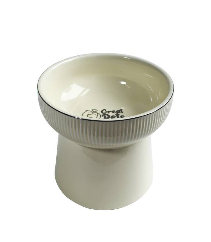 Miniatura: Comedouro Alto de Cerâmica Great Pets 250ml
