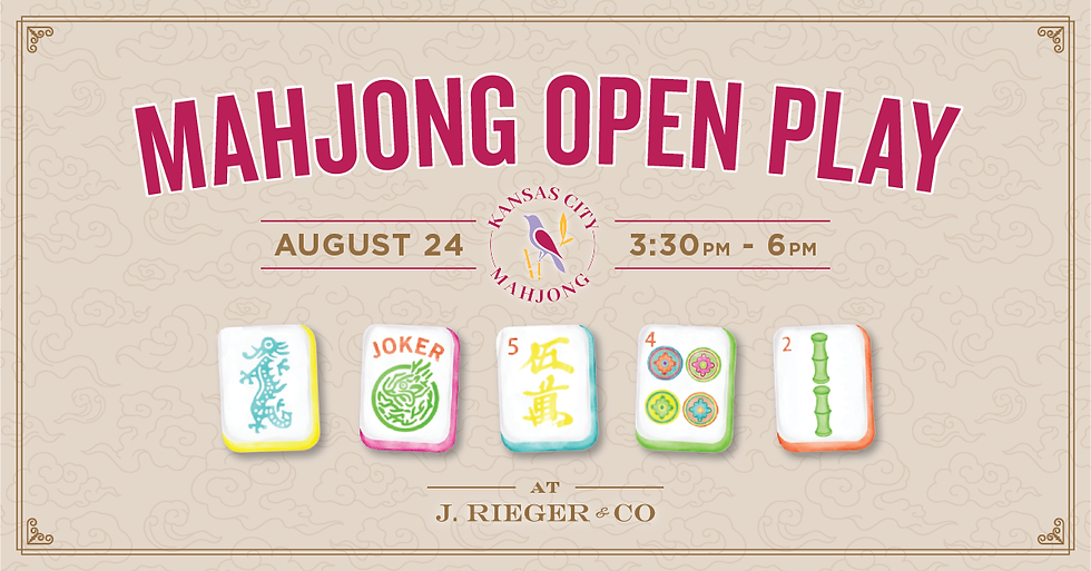 Mahjong Open Play at J. Rieger & Co.