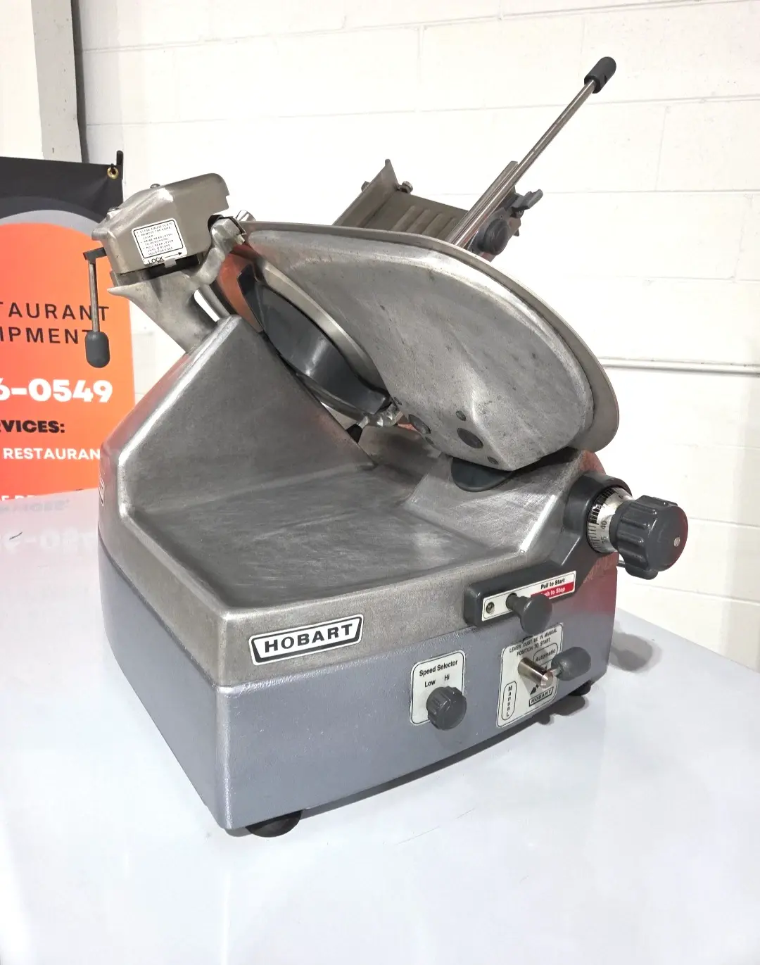 HOBART 2712 12" Slicer AUTOMATIC or Manual With Sharpener