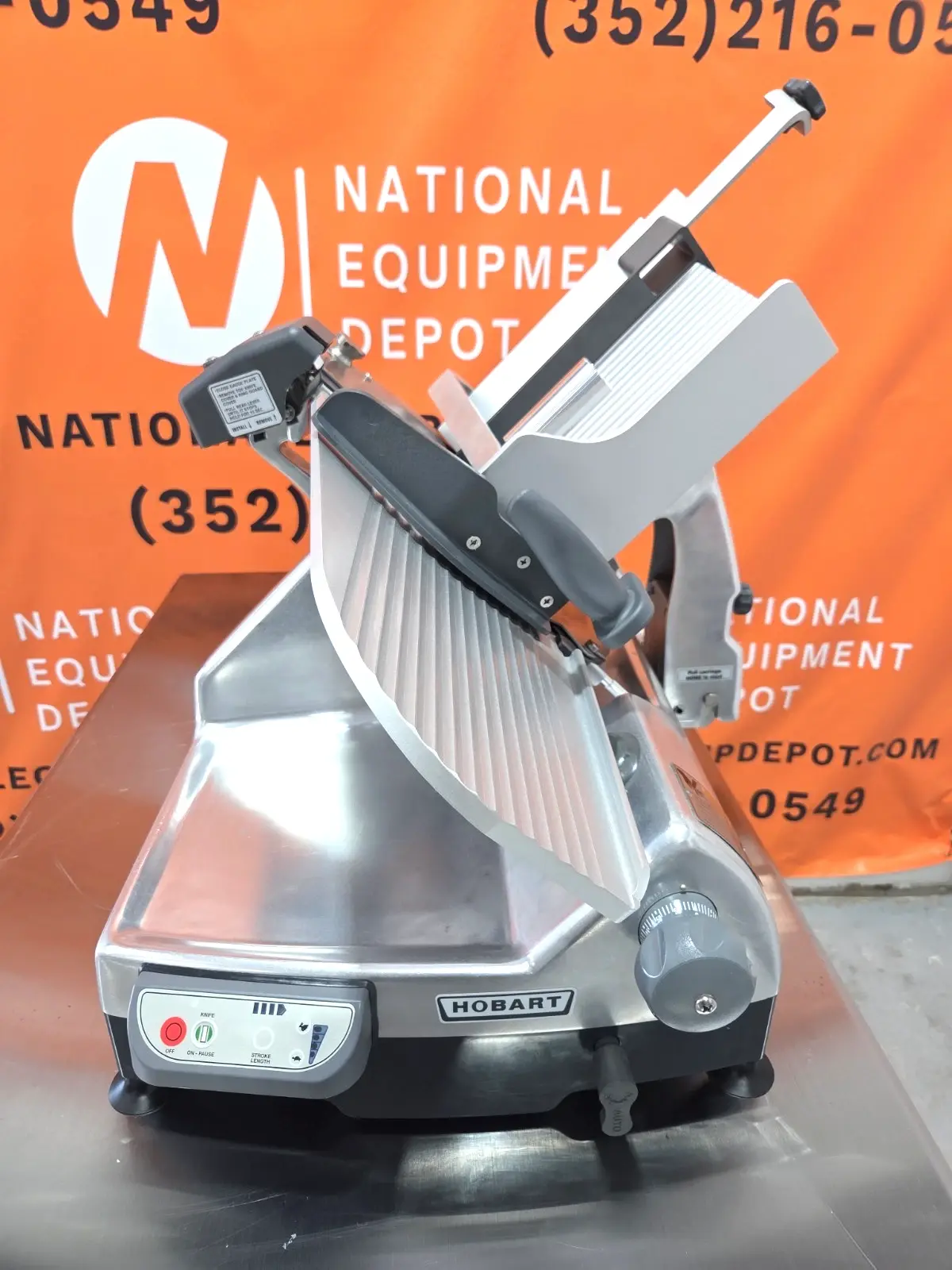NEW HOBART HS7 13" Slicer AUTOMATIC or Manual w/ Sharpener - 1/2 HP