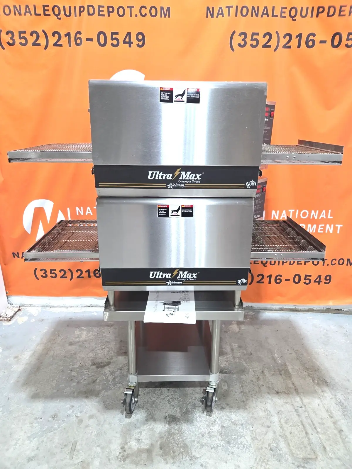 2022 Star 50" Electric Conveyor Oven UM1850A UltraMax Double Stack