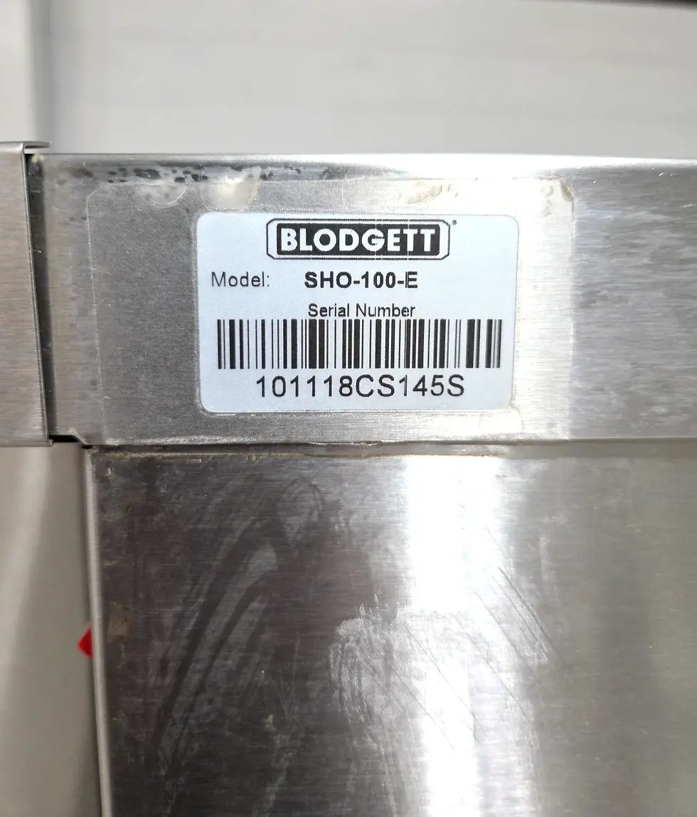 Thumbnail: 2018 BLODGETT SHO-100-E Electric Full Size Convection Oven 240V 1 Phase