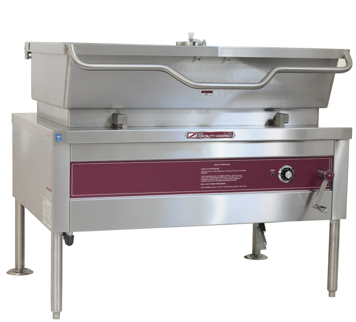Southbend Electric Floor Tilt Skillet 40 Gallon — 18KW, 240V, 3PH