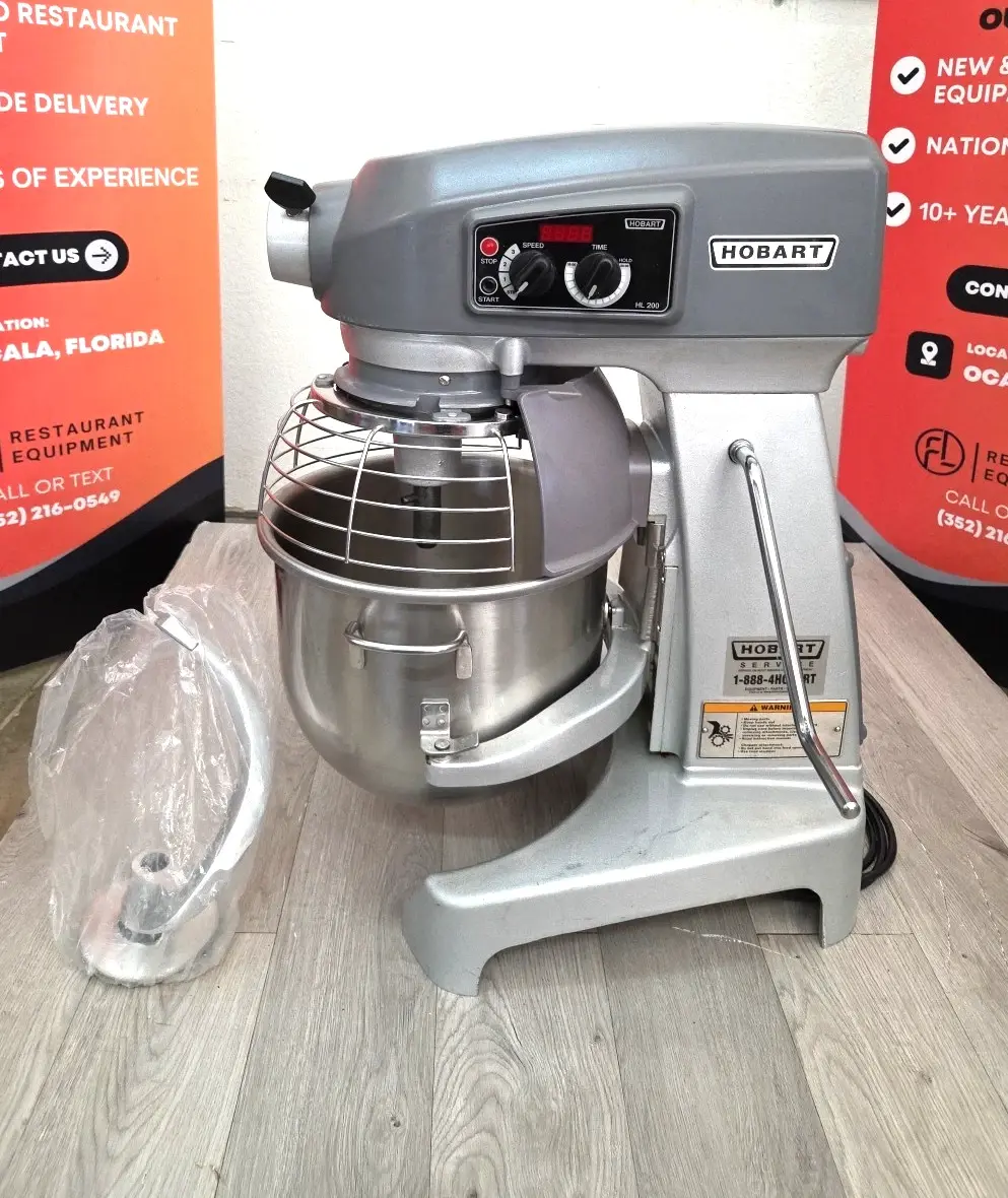 HOBART HL200 With NEW HOOK/BOWL - 1PH, 1/2HP
