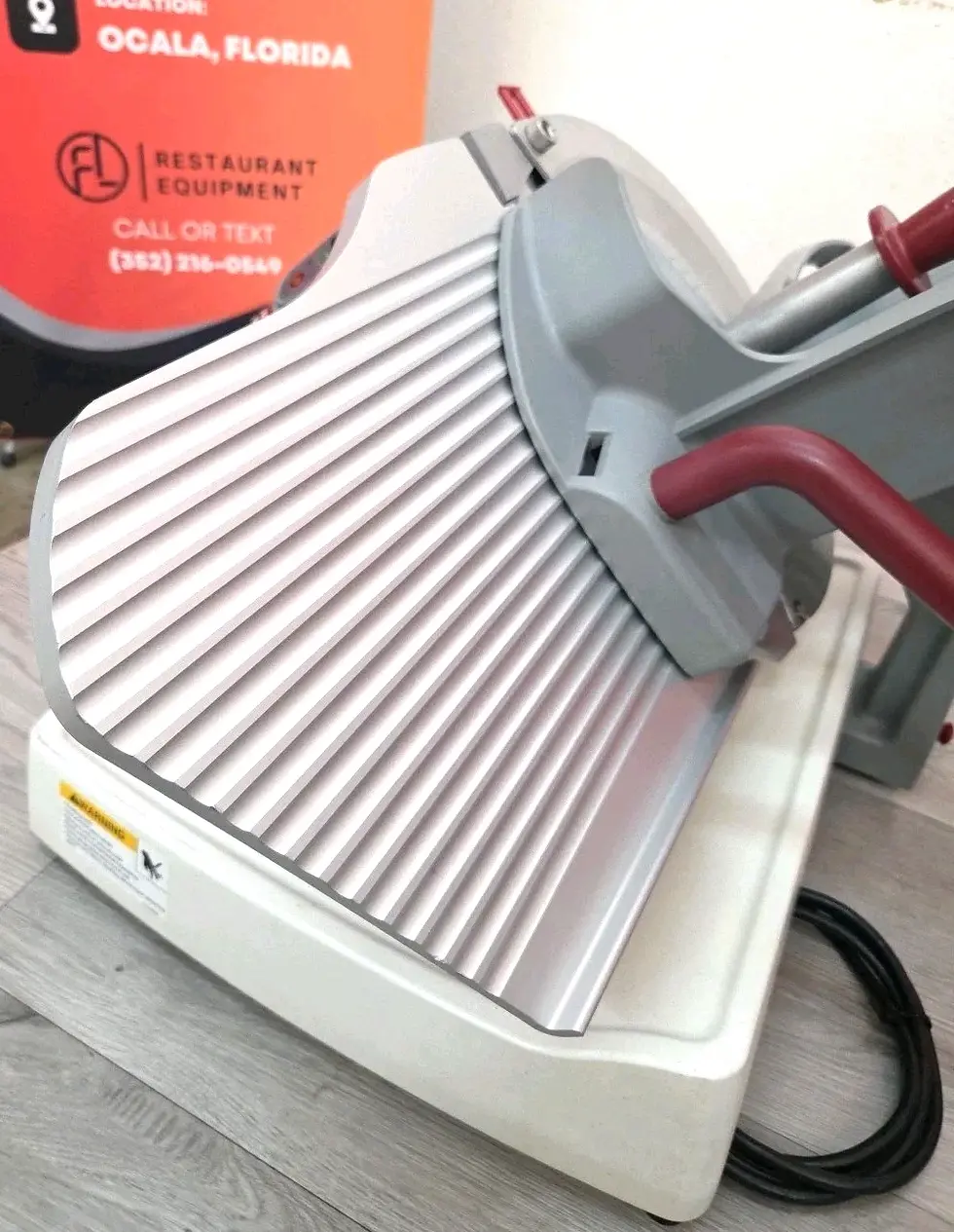 Thumbnail: Never Used Berkel X13A 13" Slicer AUTOMATIC W/ Sharpener - 1/2 HP