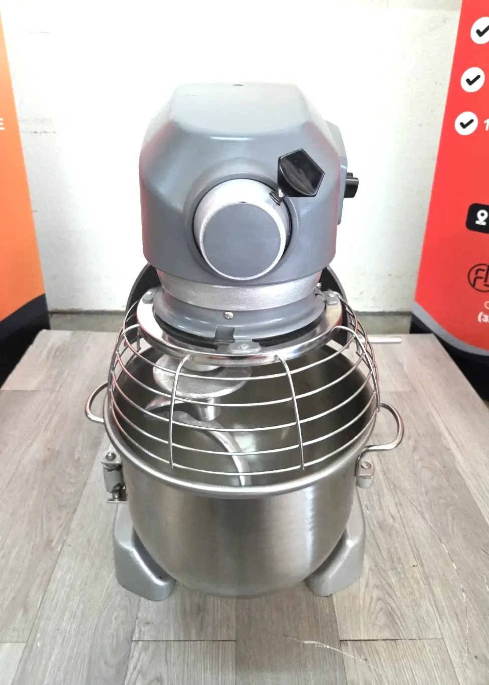 Thumbnail: HOBART HL200 20 Quart Mixer With NEW HOOK/BOWL - 1PH