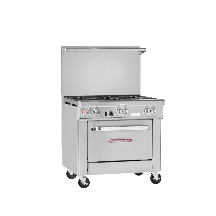 Southbend Ultimate Range, Gas, 36″, 2 Burners, Standard Grates